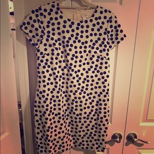 J Crew polka dot dress